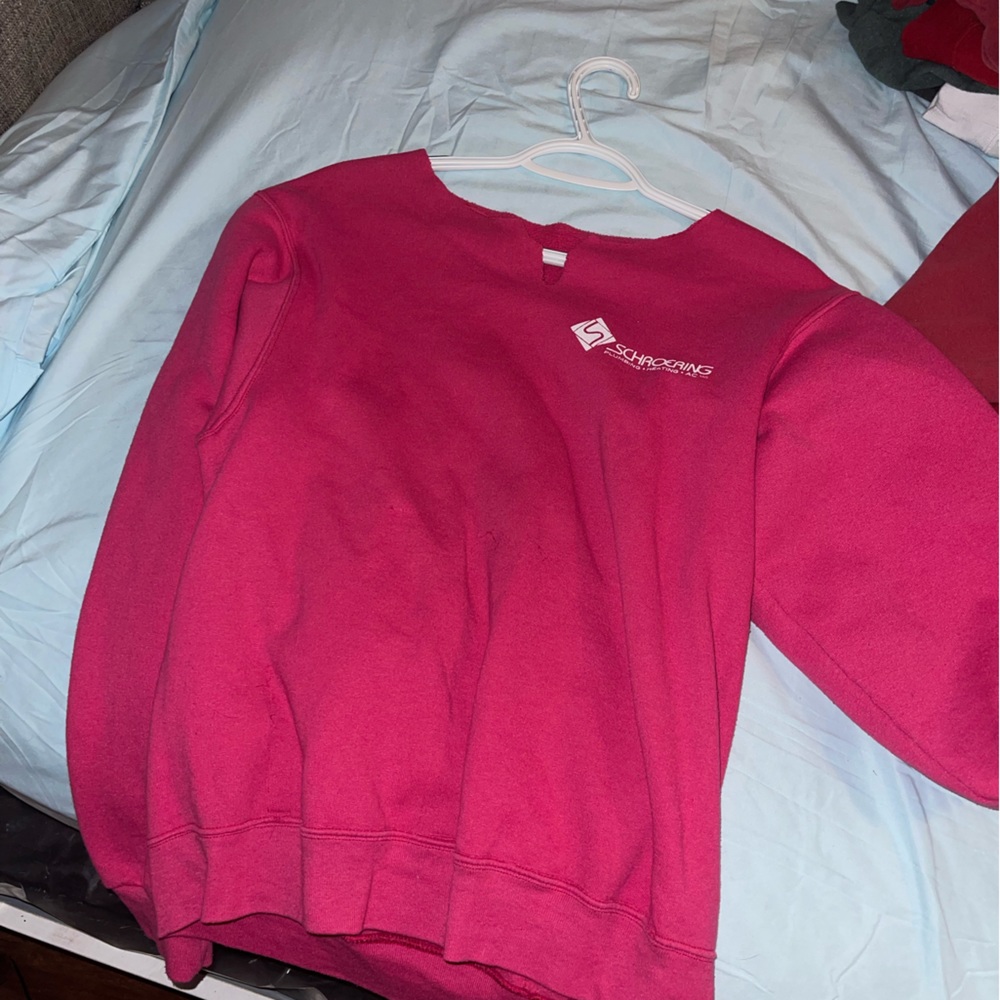 Pink sweatshirt